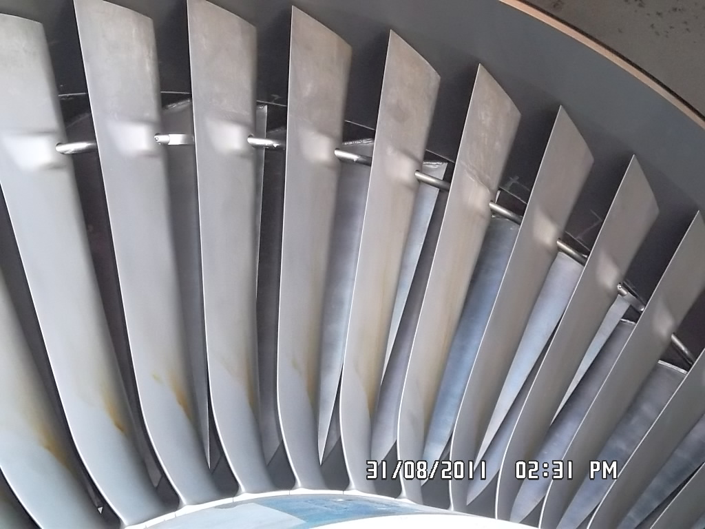 Álabes LP de turbina